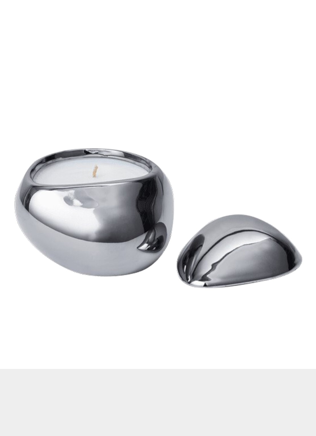 ferm LIVING Bellure geurkaars - voorkant 4 zilver