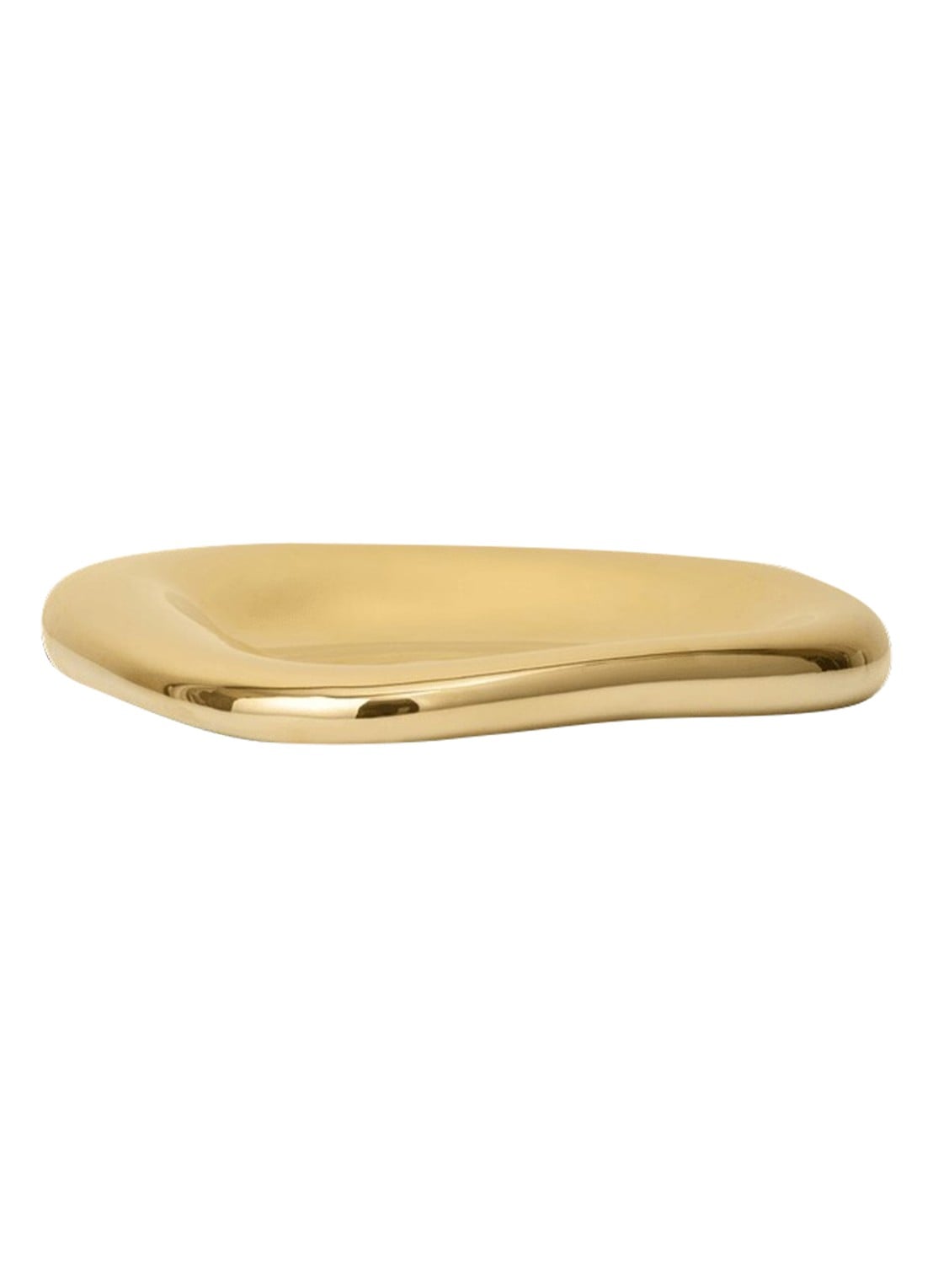 ferm LIVING Bellure tafelstuk Ø35 cm - voorkant 2 goud