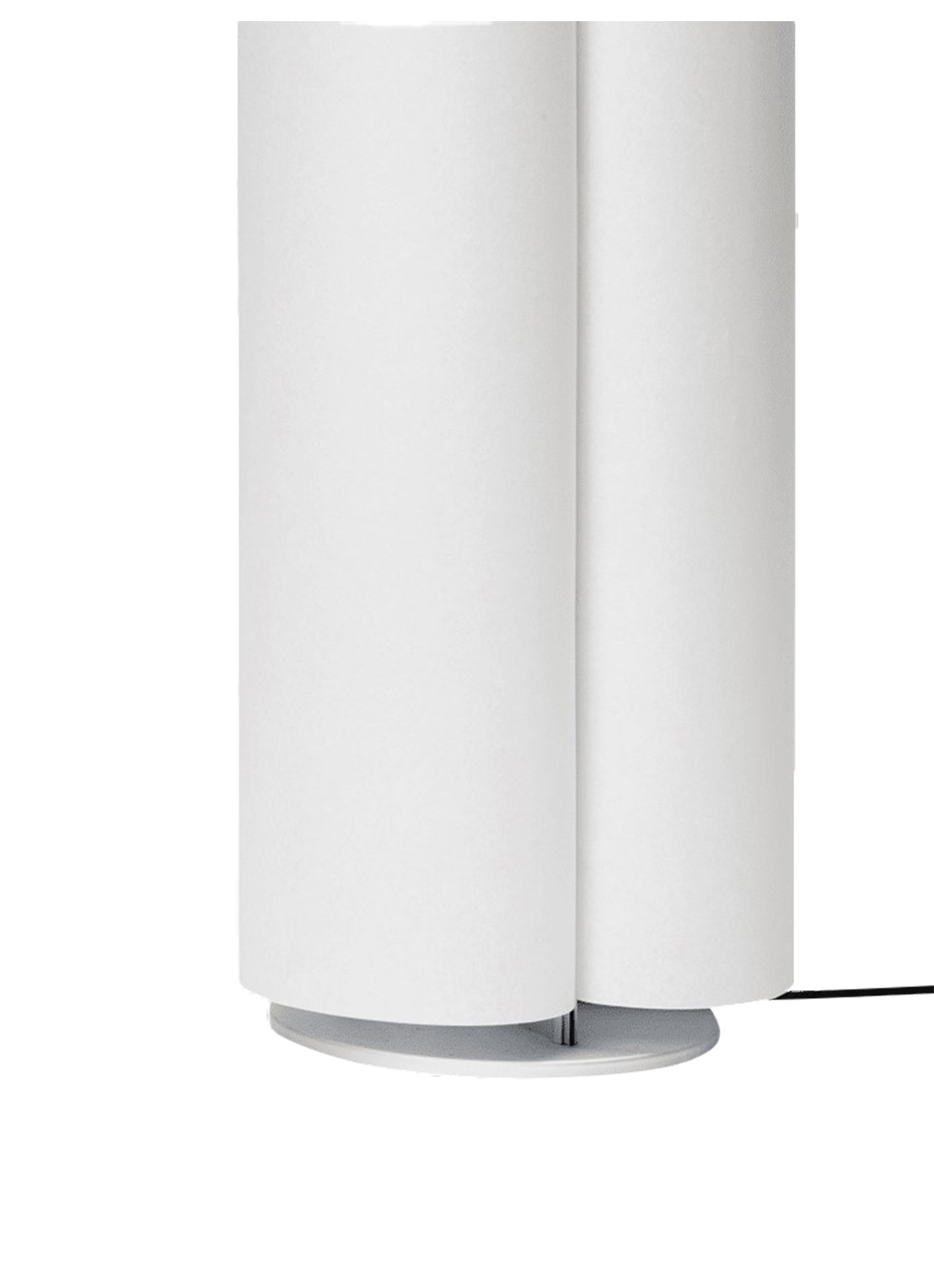 ferm LIVING Boe vloerlamp 80 cm - achterkant zilver