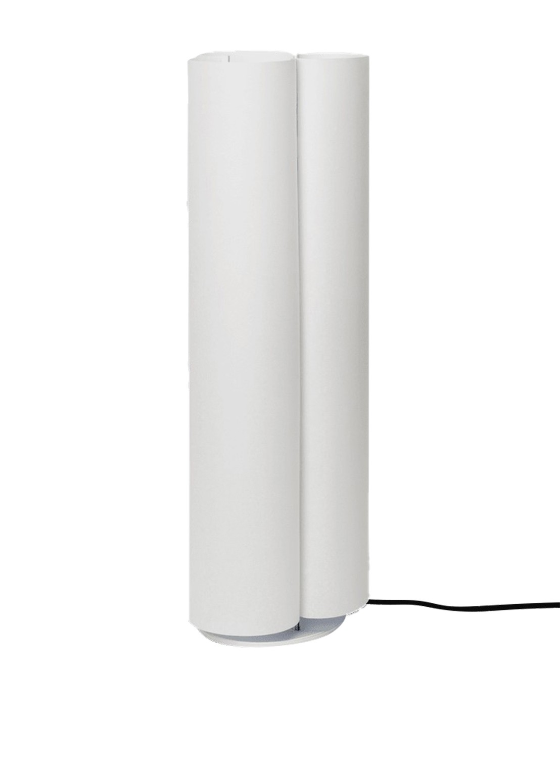 ferm LIVING Boe vloerlamp 80 cm - voorkant 2 zilver