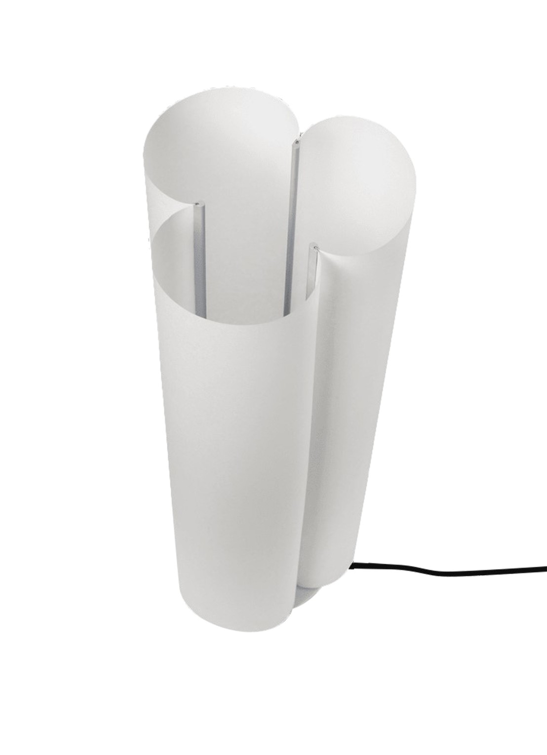 ferm LIVING Boe vloerlamp 80 cm - voorkant 3 zilver