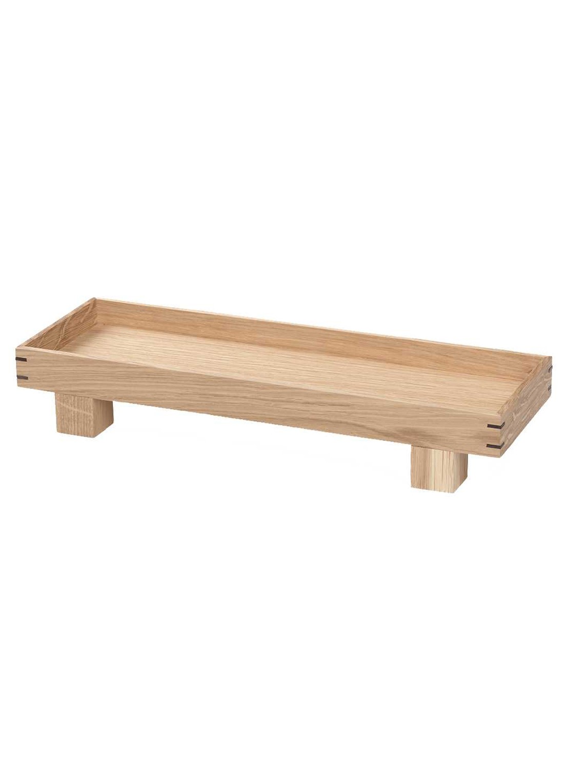 ferm LIVING Bon dienblad 36 x 12 cm - voorkant beige
