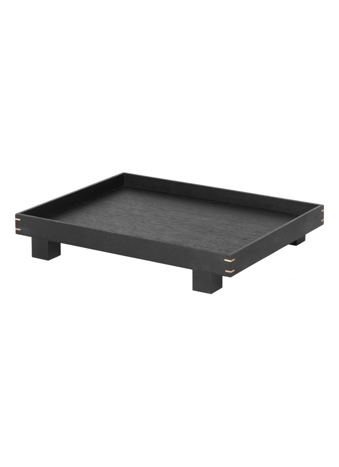 ferm LIVING Bon dienblad small  - voorkant zwart