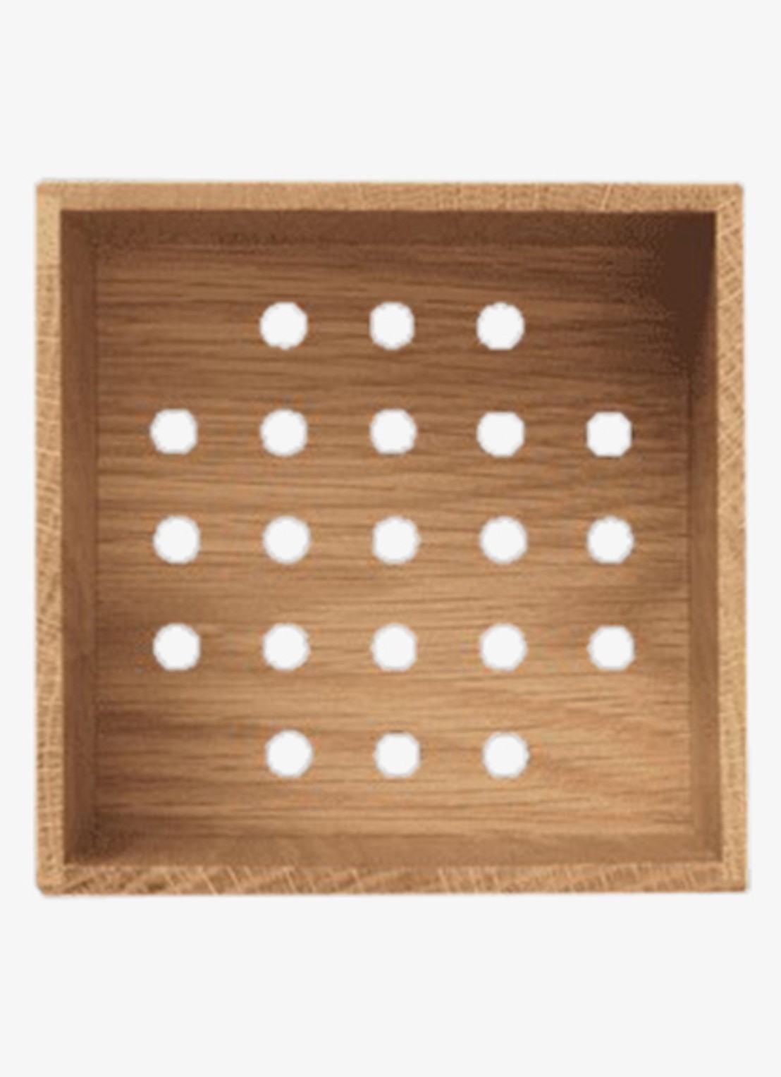 ferm LIVING Bon garlic opbergbox 12 x 12 cm - detail 3 naturel