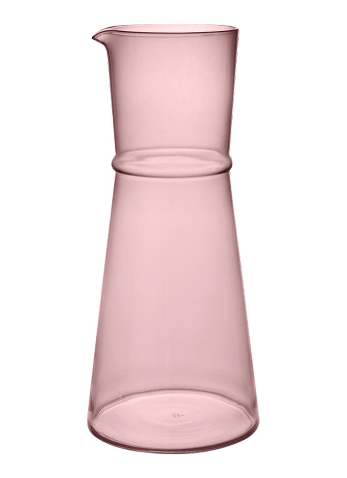 ferm LIVING Boya karaf 1,35 liter - voorkant roze