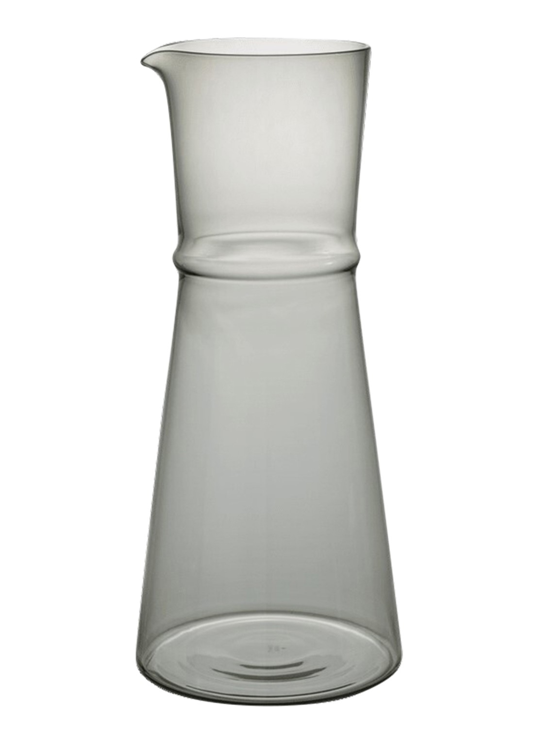 ferm LIVING Boya karaf 1,35 liter - voorkant lichtgrijs