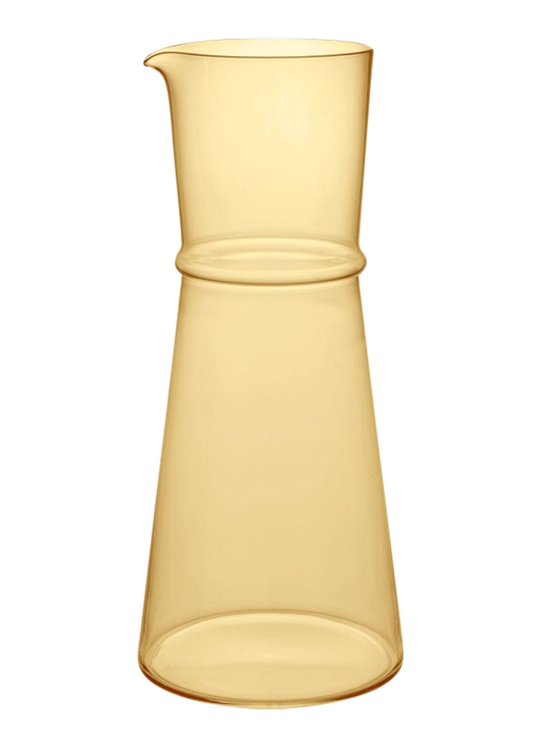 ferm LIVING Boya karaf 1,35 liter - voorkant geel