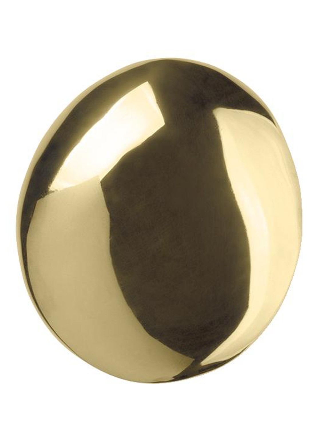 ferm LIVING Chanterelle wandhaak 7 cm - voorkant goud