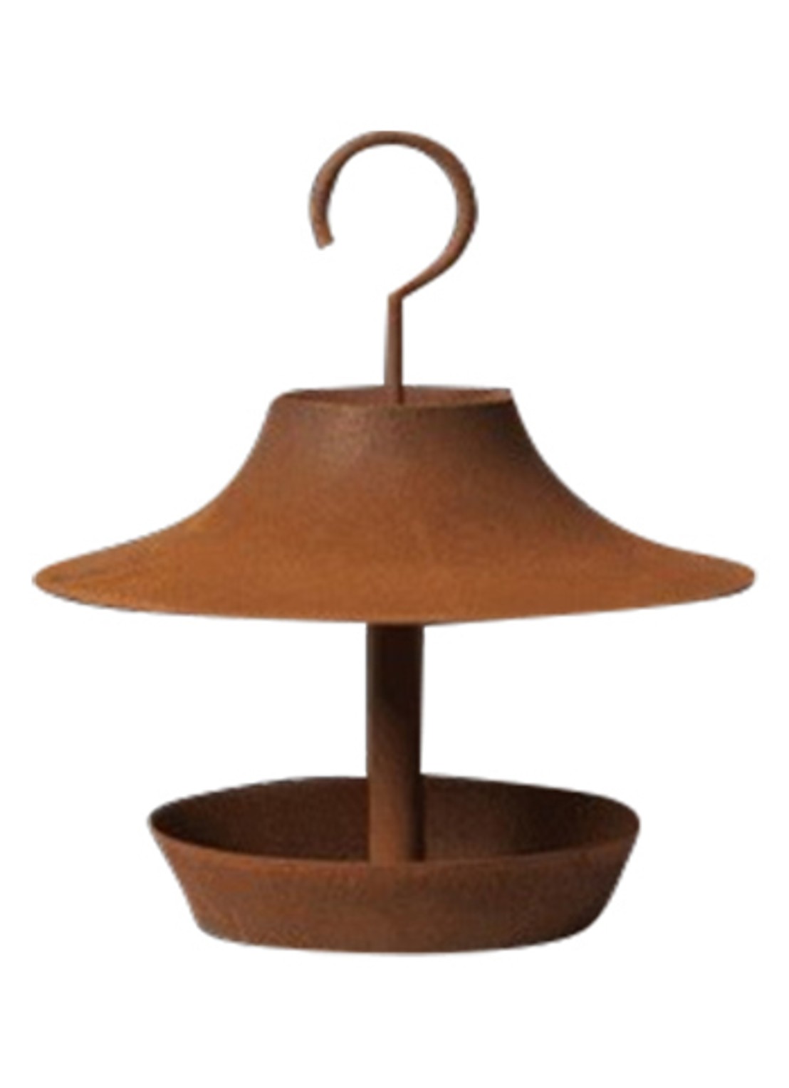 ferm LIVING Cortivo vogelhuisje 100 cm - voorkant roestbruin