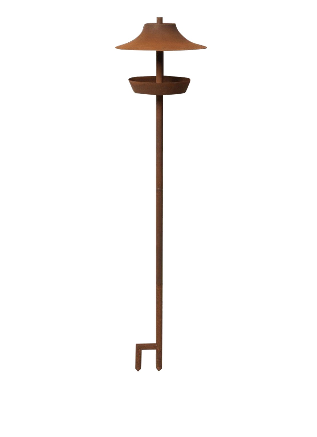ferm LIVING Cortivo vogelhuisje 100 cm - voorkant 2 roestbruin