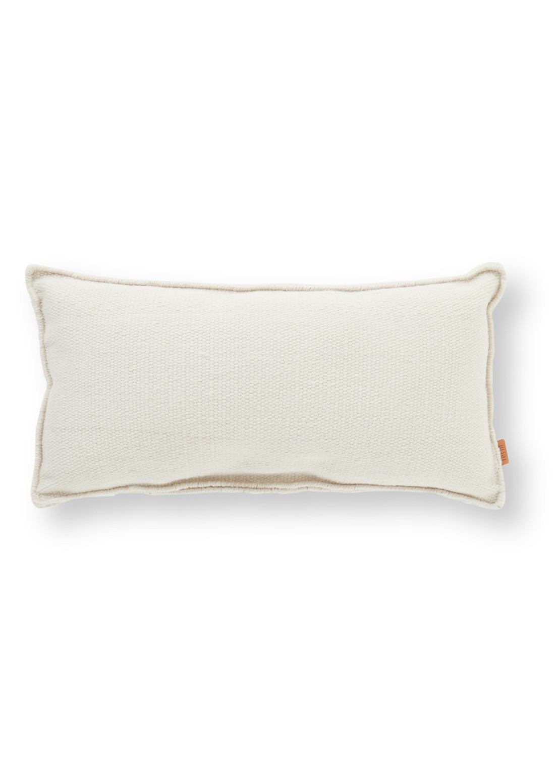 ferm LIVING Desert sierkussen 28 x 53 cm - voorkant 2 gebroken wit