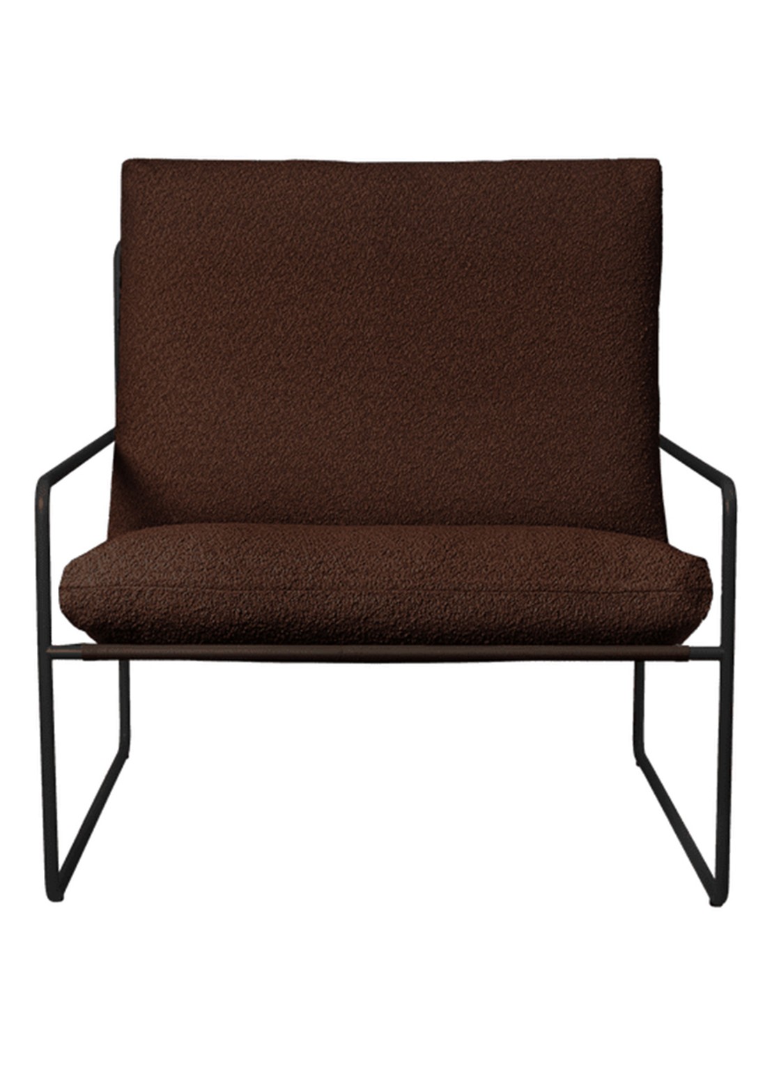 ferm LIVING Desert tuinbank - voorkant 2 zwart