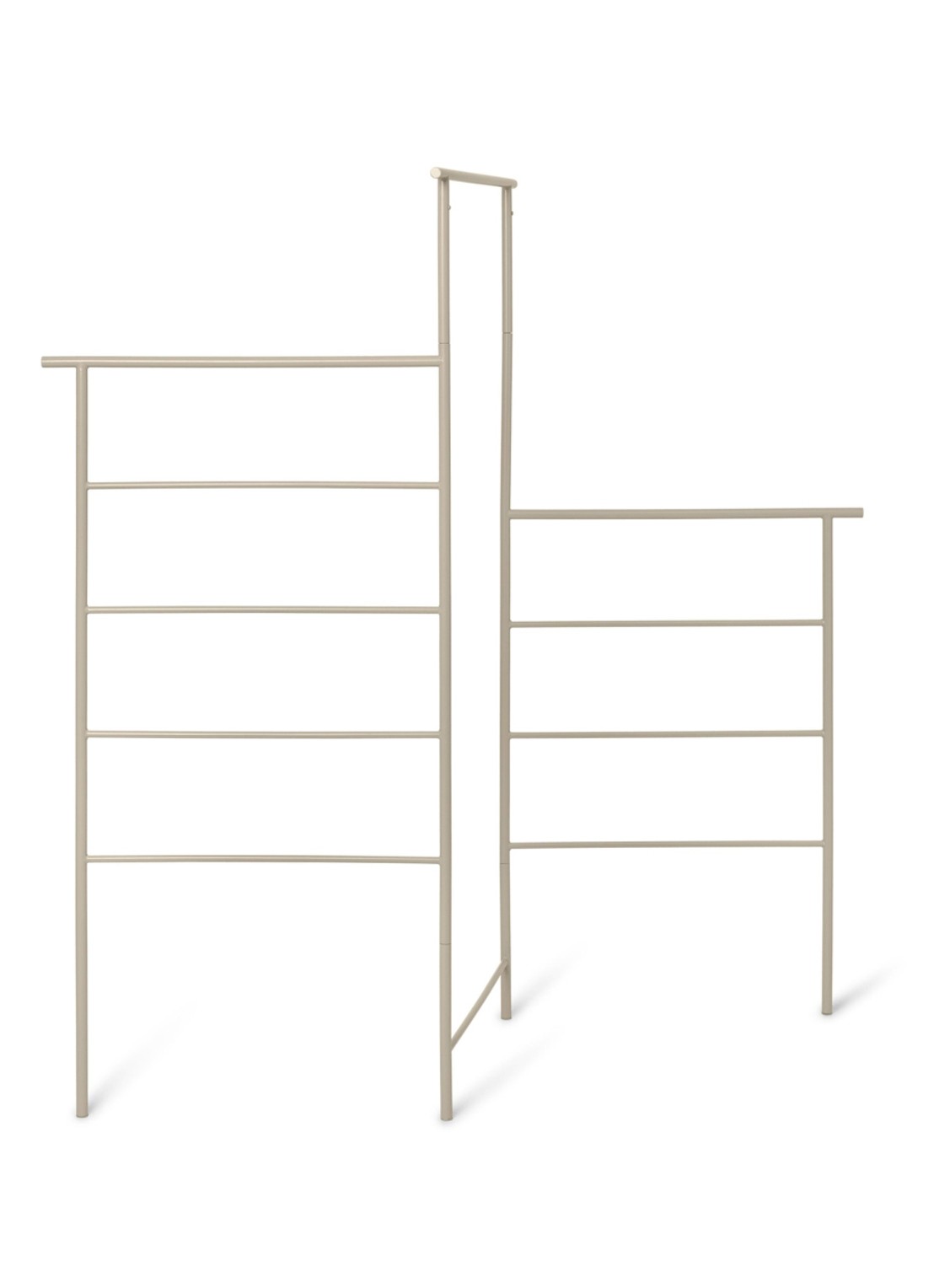 ferm LIVING Dora kledingrek  - voorkant beige