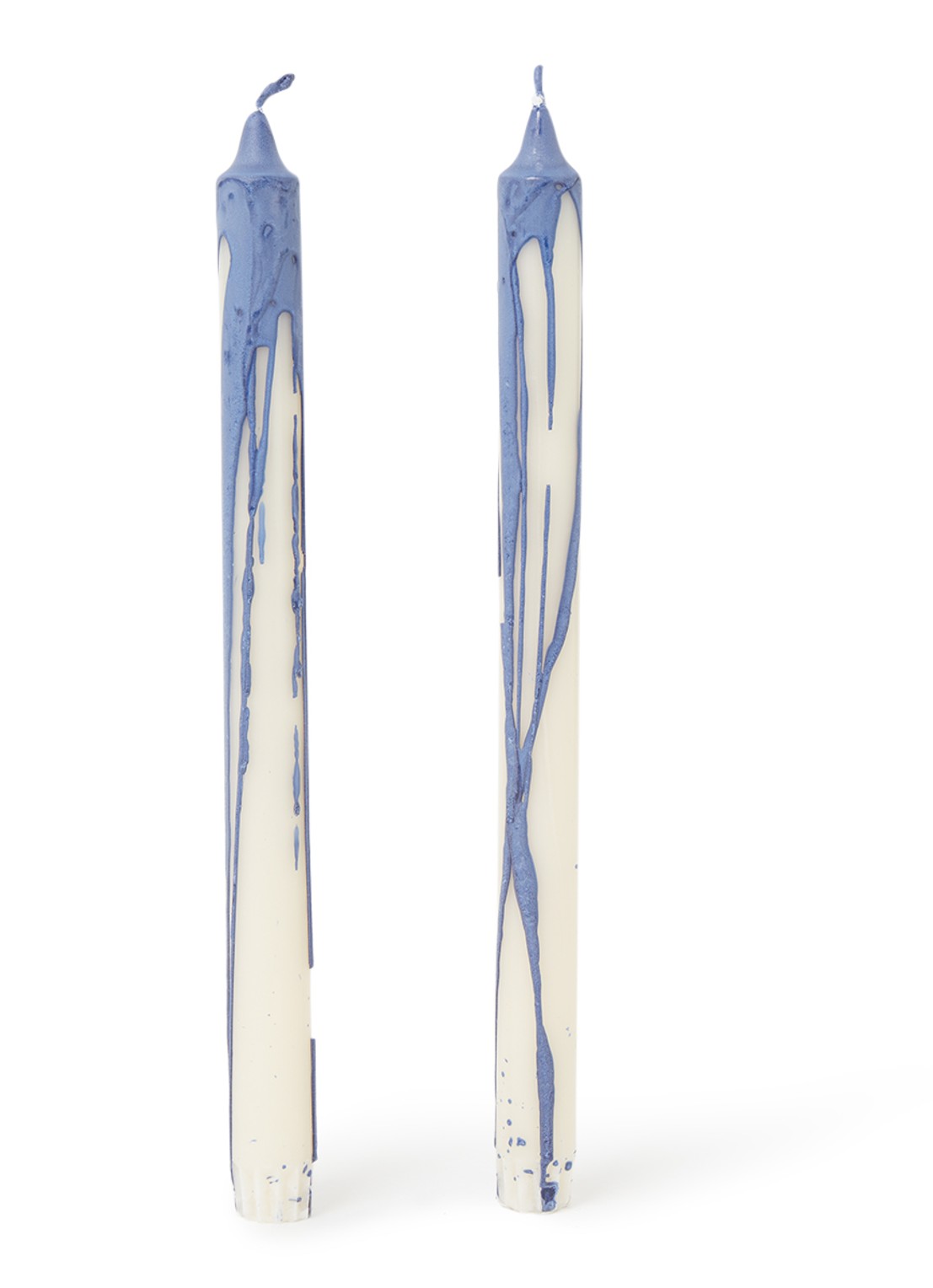ferm LIVING Dryp dinerkaars set van 2  - voorkant blauw