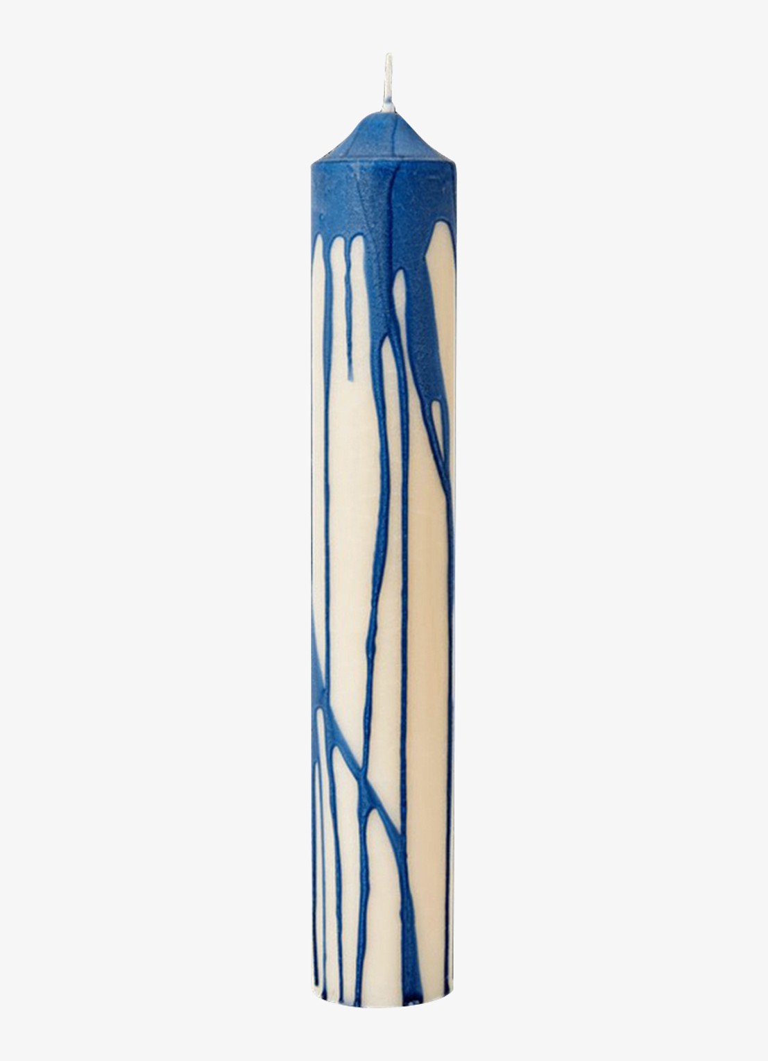 ferm LIVING Dryp Dinnerkaars 30 cm - voorkant blauw