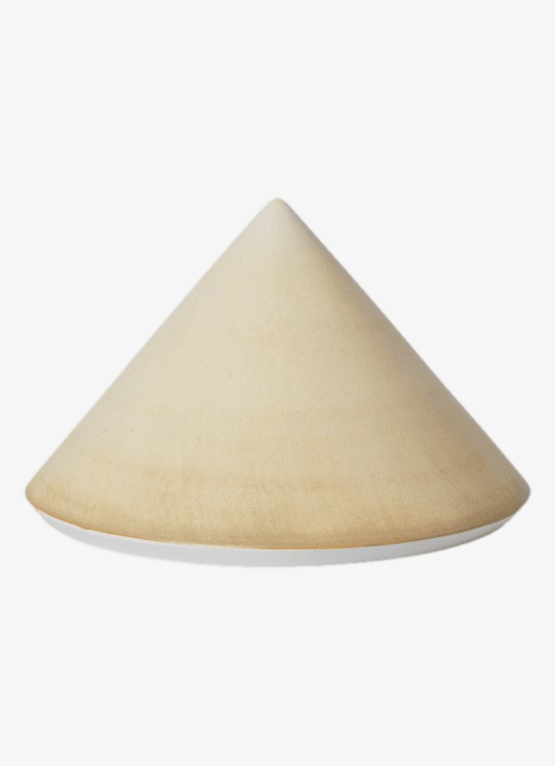 ferm LIVING Erena cloche stolp 19 cm - voorkant beige