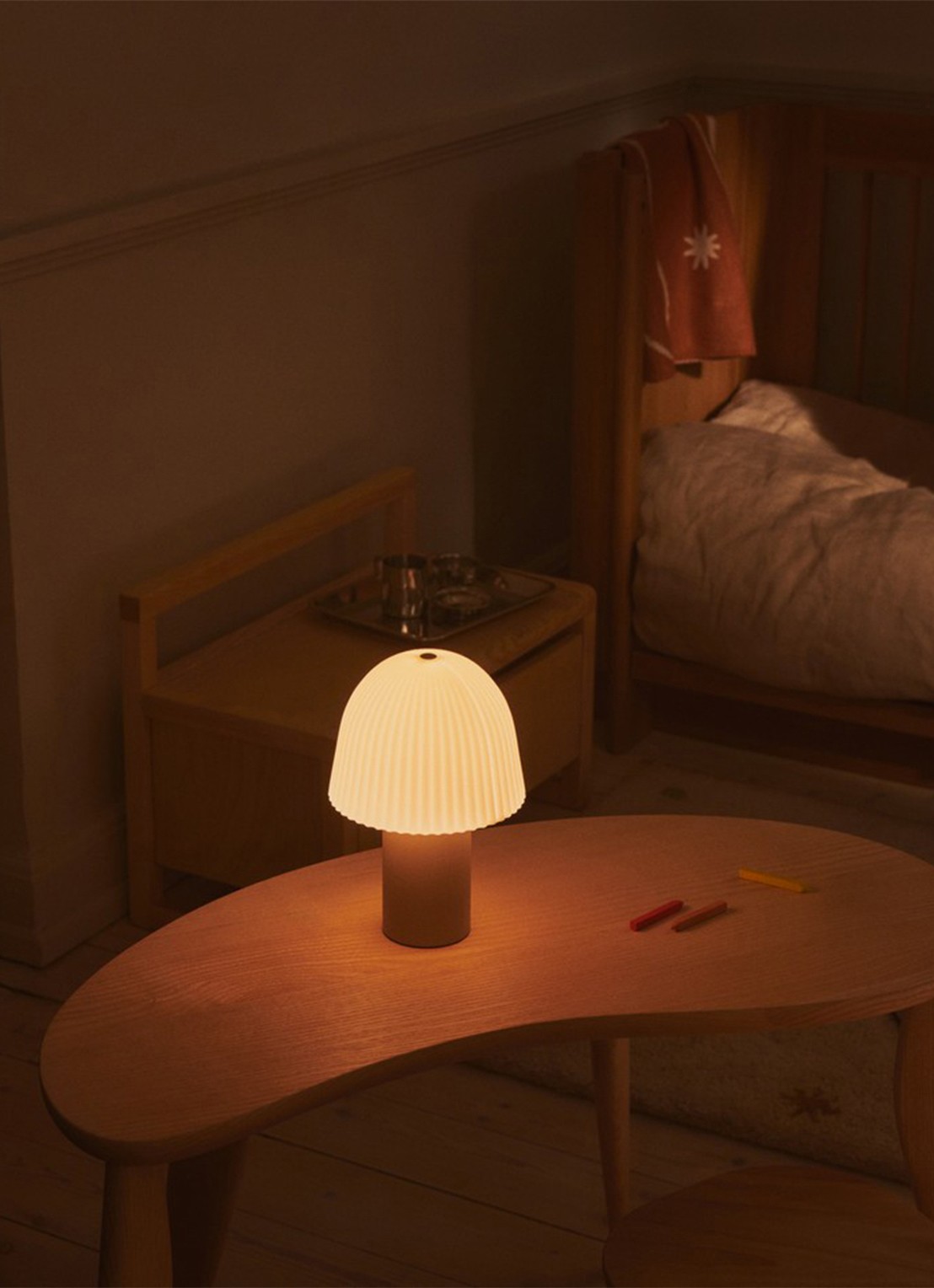 ferm LIVING Feve Kids bureau - detail 4 beige