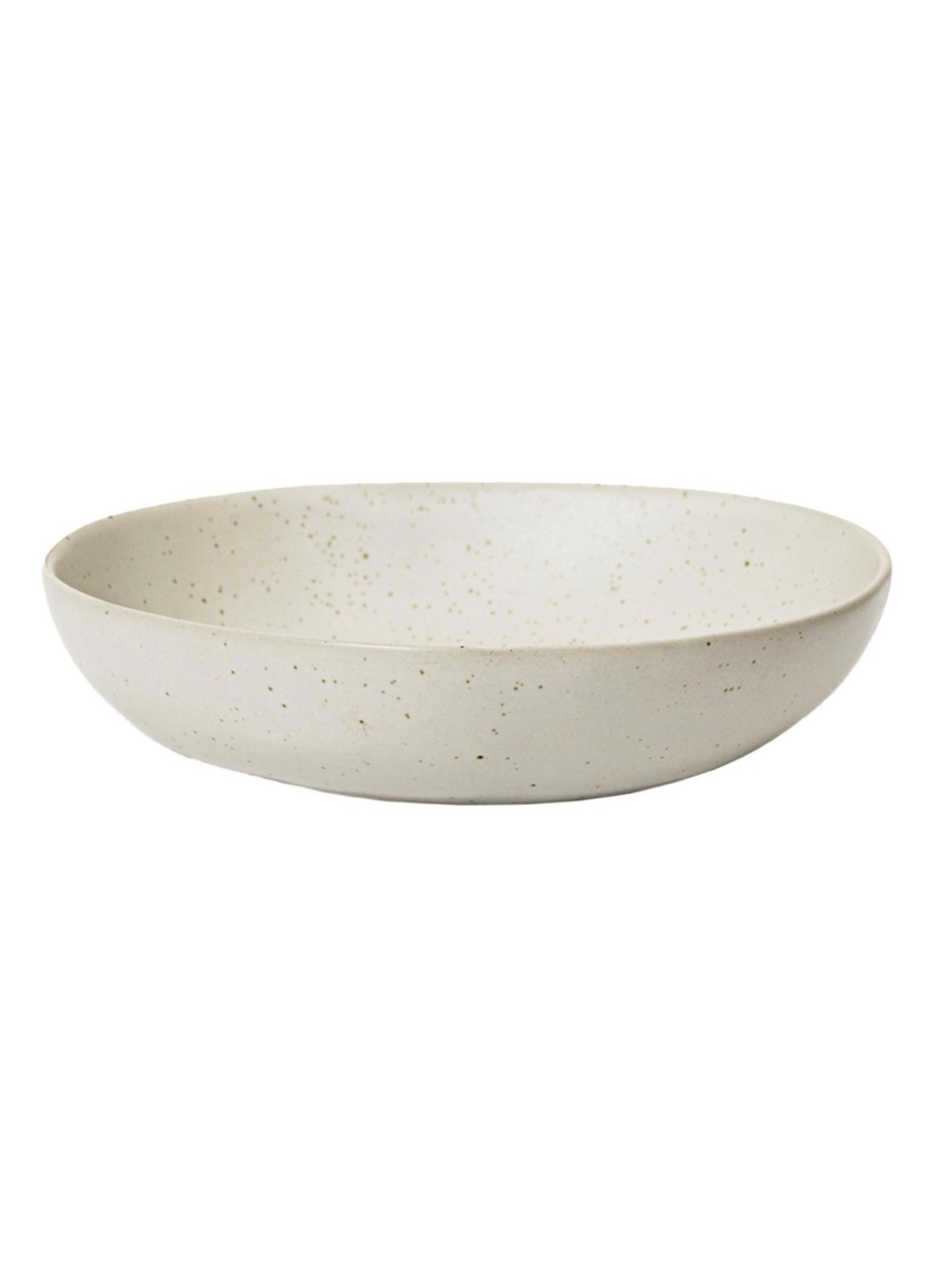 ferm LIVING Flow fruitschaal  - voorkant creme