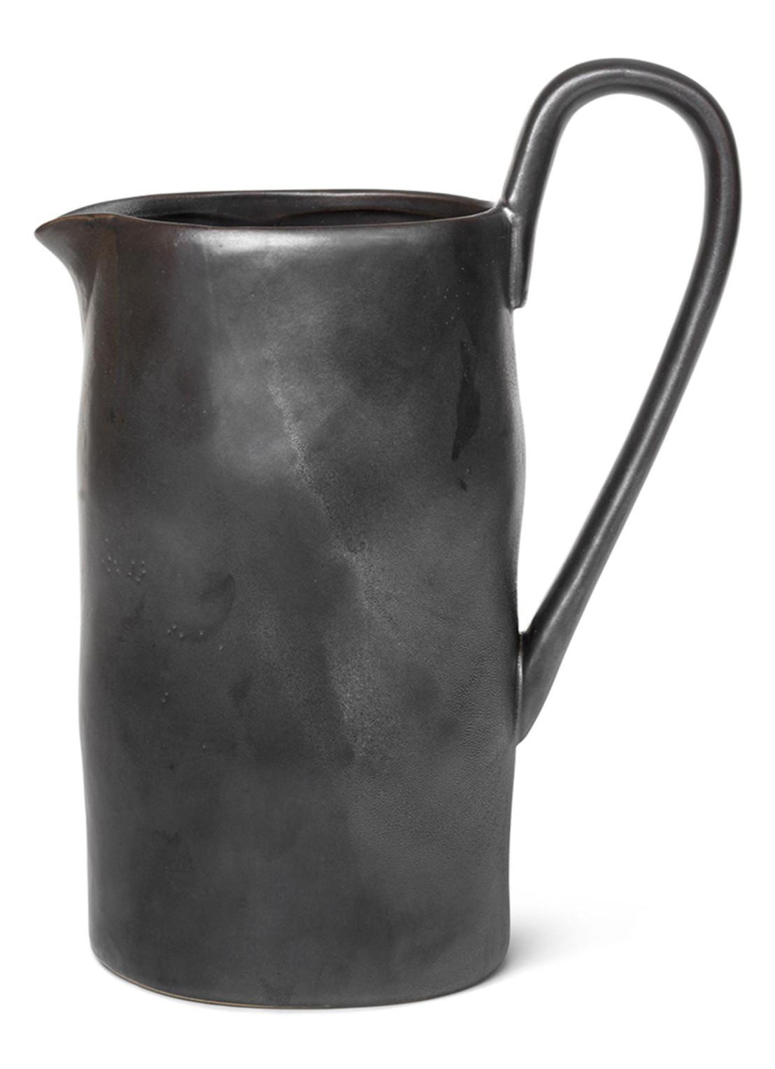 ferm LIVING Flow karaf 1 liter - voorkant zwart