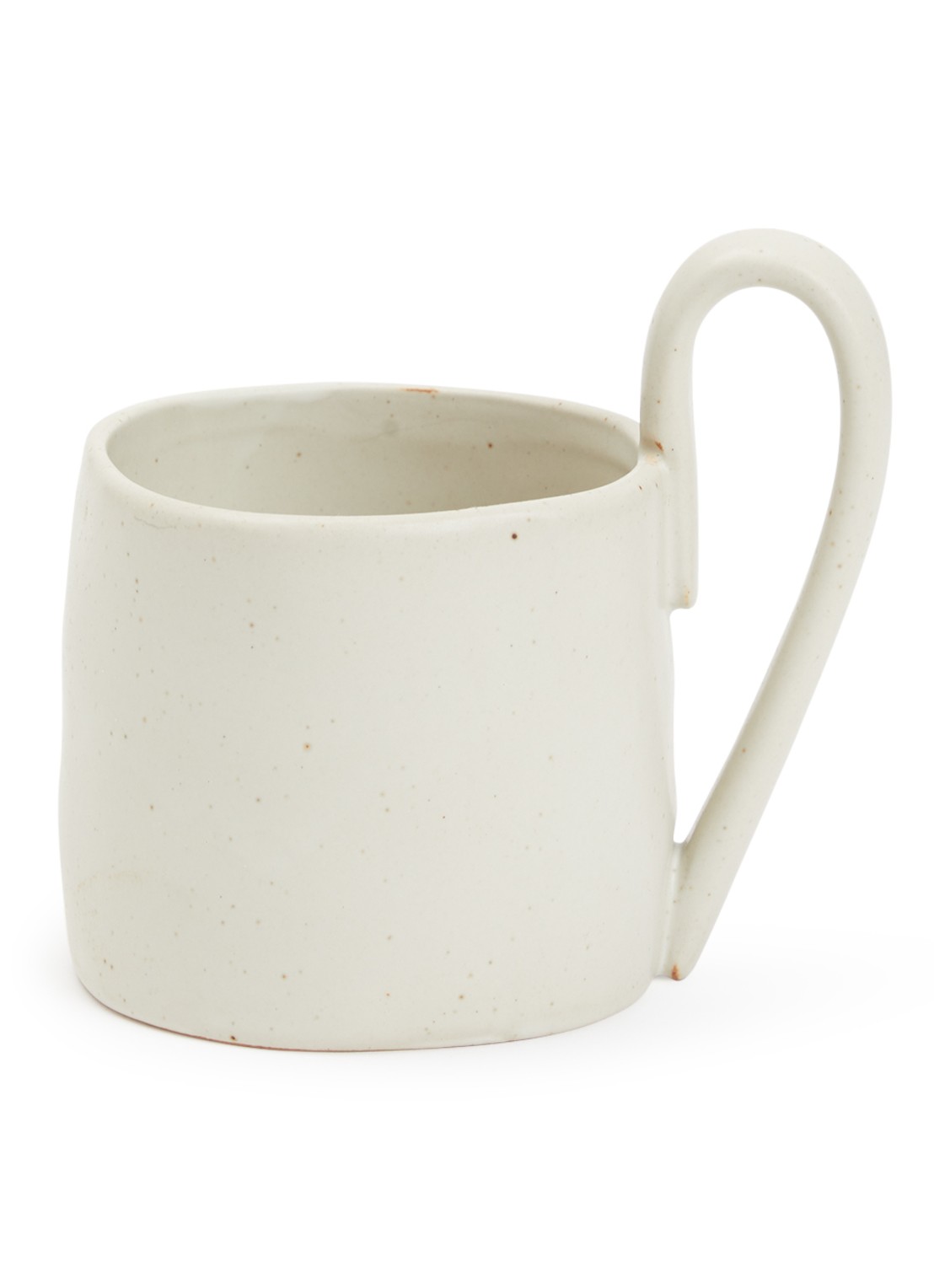 ferm LIVING Flow mok 36 cl - voorkant gebroken wit