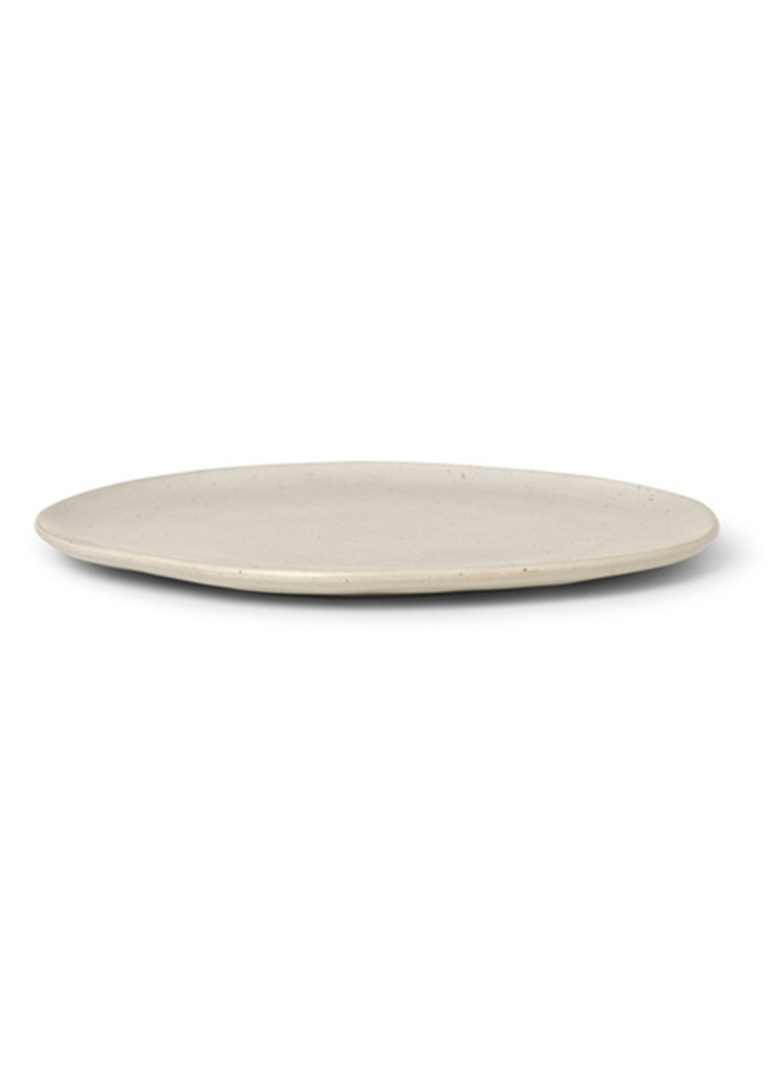 ferm LIVING Flow ontbijtbord 27 cm - voorkant gebroken wit