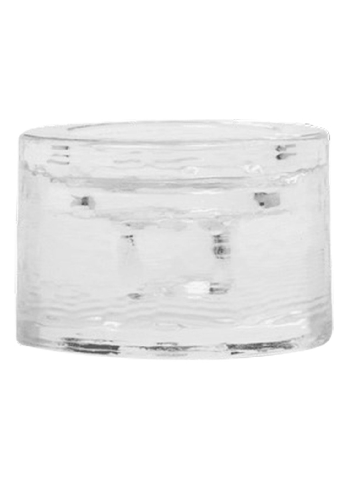ferm LIVING Gradia kandelaar 5 cm - voorkant 2 transparant