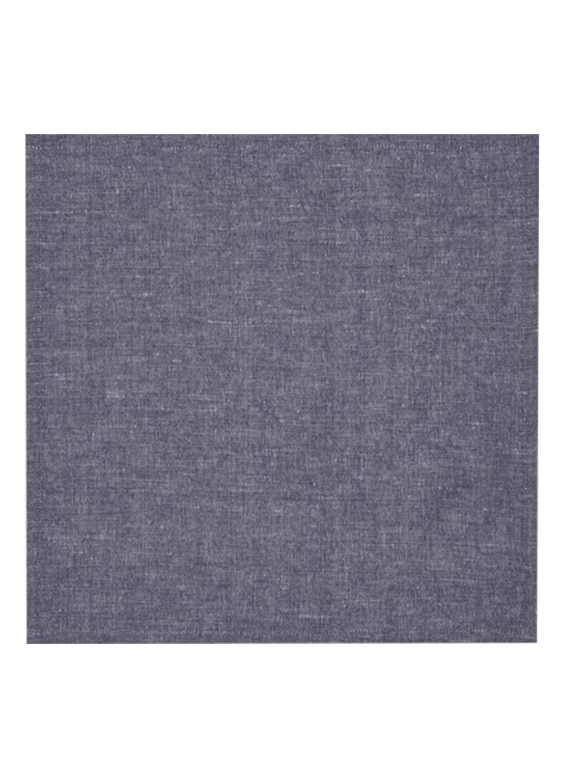 ferm LIVING Hale servet in linnenblend 35 x 35 cm set van 4 - voorkant 2 indigo