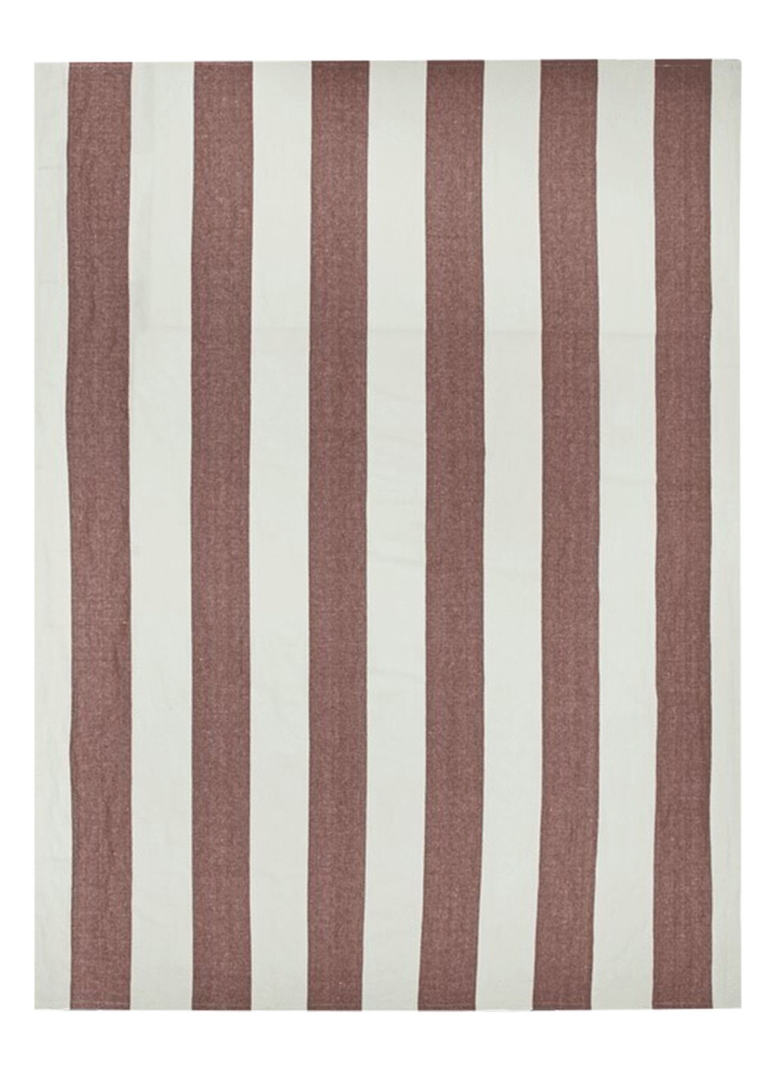 ferm LIVING Hale tafelkleed in linnenblend 150 x 240 cm - voorkant beige