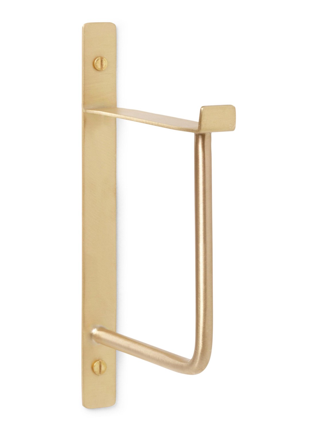ferm LIVING Hang Rack wandkapstok - voorkant goud