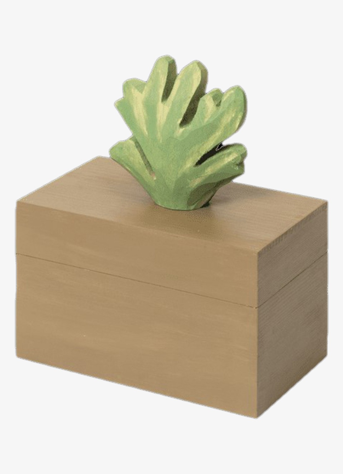 ferm LIVING Harbour opbergdoos 14,5 x 9 cm - detail 2 zand