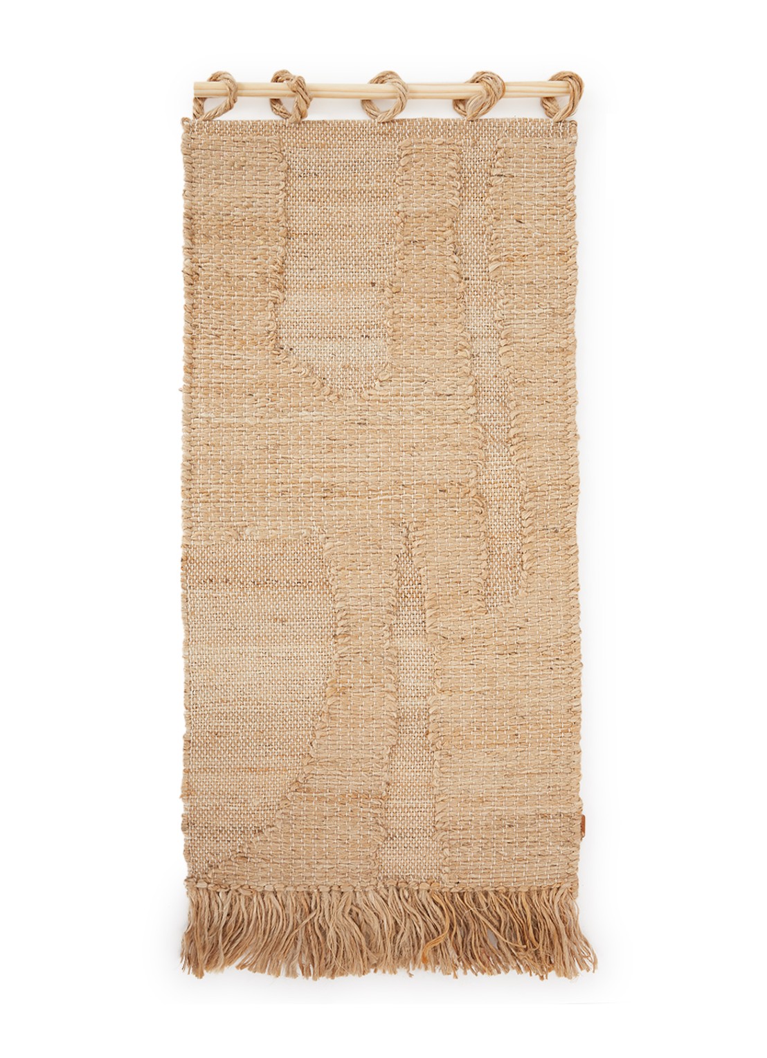 ferm LIVING Harvest wandkleed 100 x 50 cm - voorkant beige
