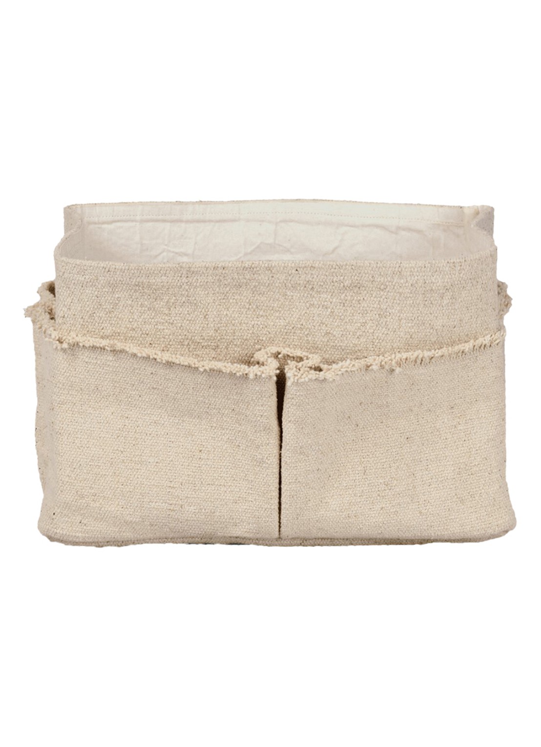ferm LIVING Hokan mand 18 x 30 cm - voorkant beige