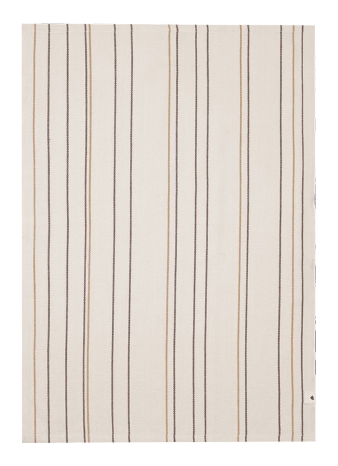 ferm LIVING Ito theedoek set van 2 - achterkant 2 beige