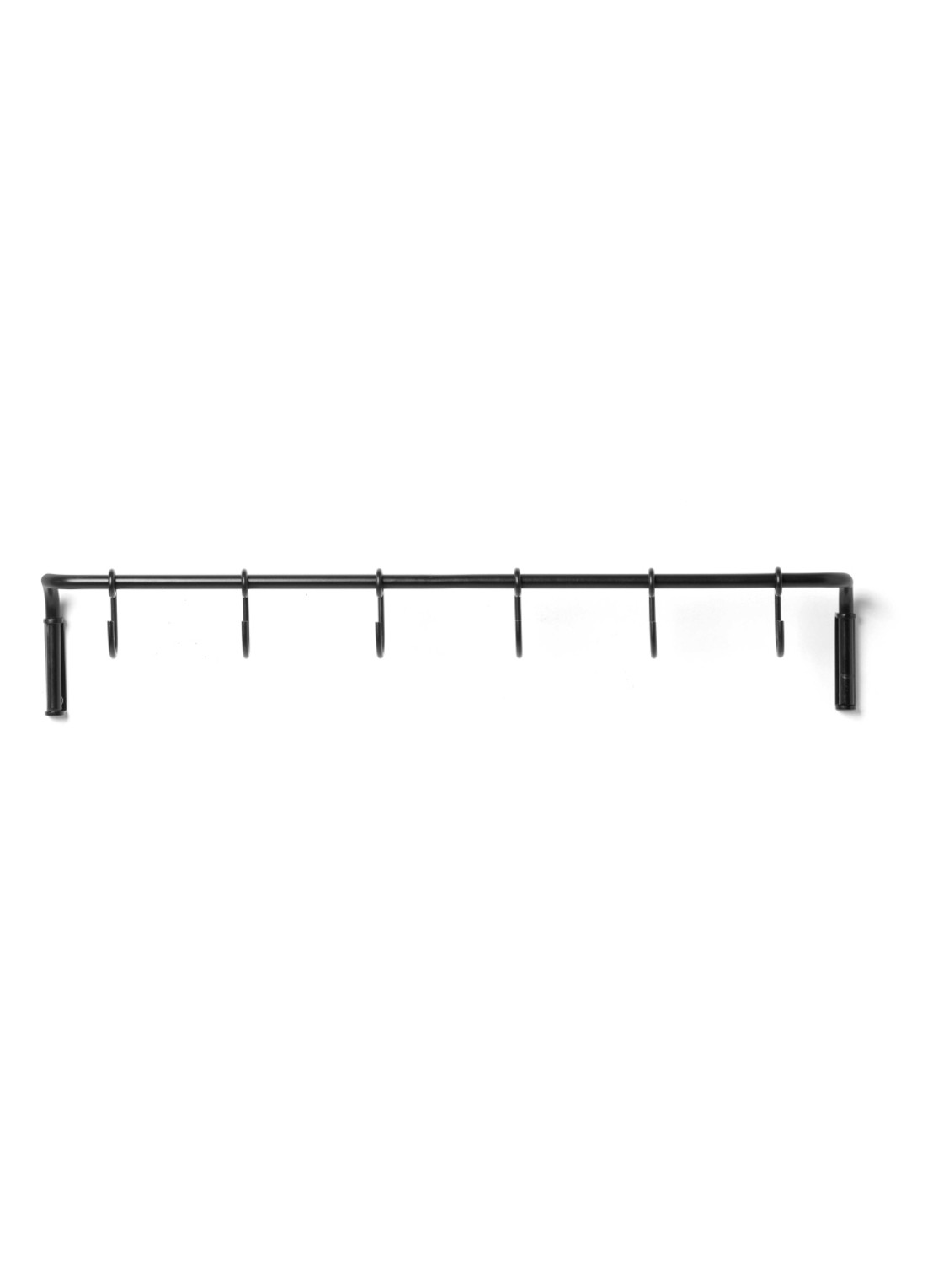 ferm LIVING Kitchen Rod kapstok - voorkant zwart