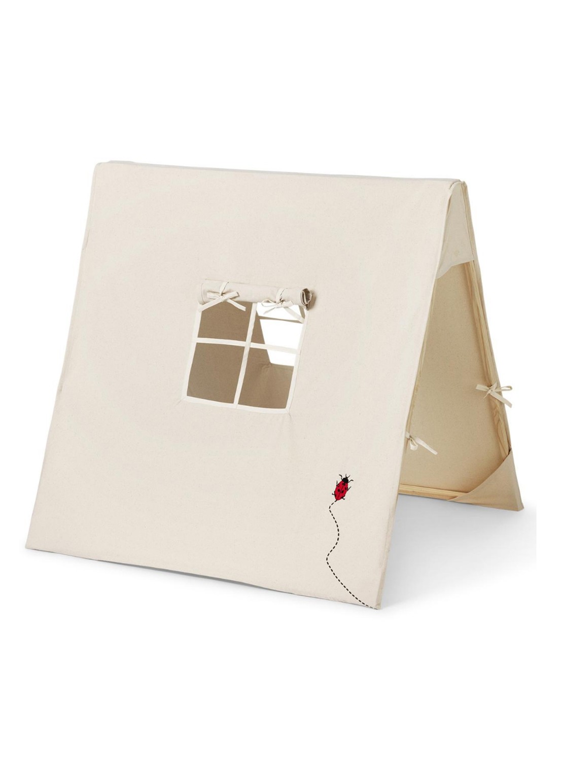 ferm LIVING Ladybird tent speelgoed - voorkant beige