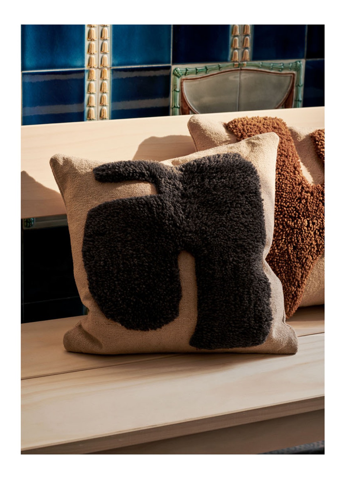 ferm LIVING Lay sierkussen 50 x 50 cm - voorkant 3 undefined