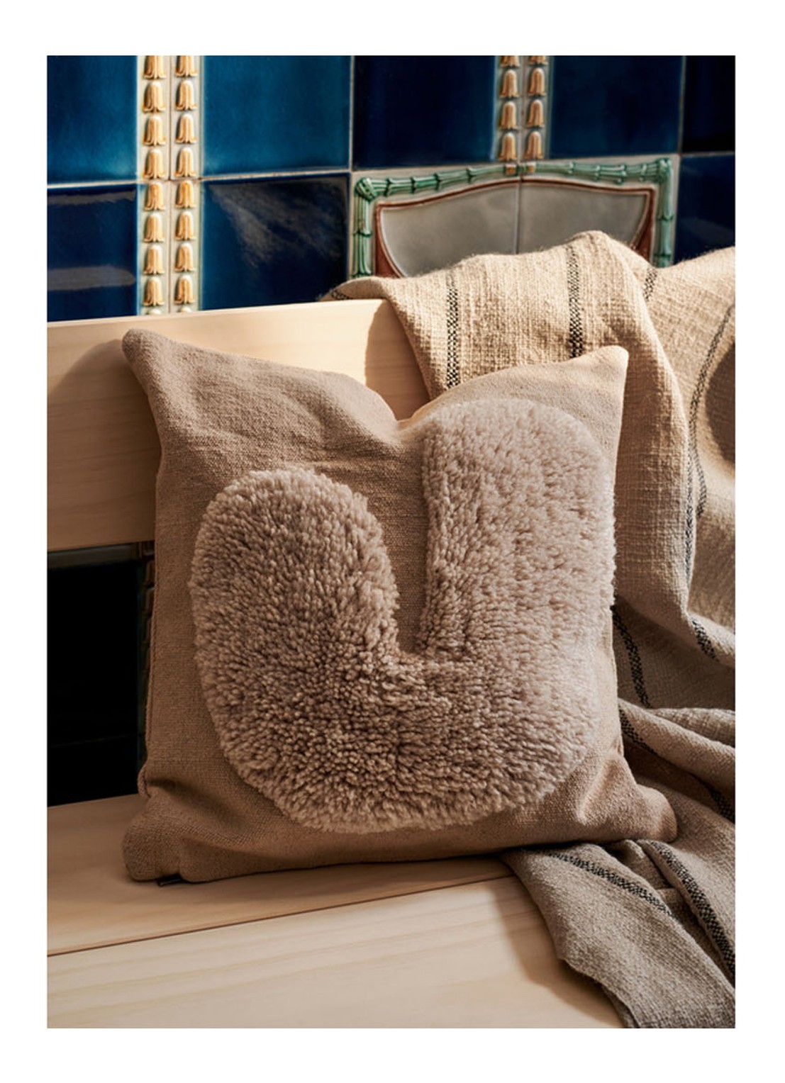 ferm LIVING Lay sierkussen 50 x 50 cm - voorkant 2 undefined