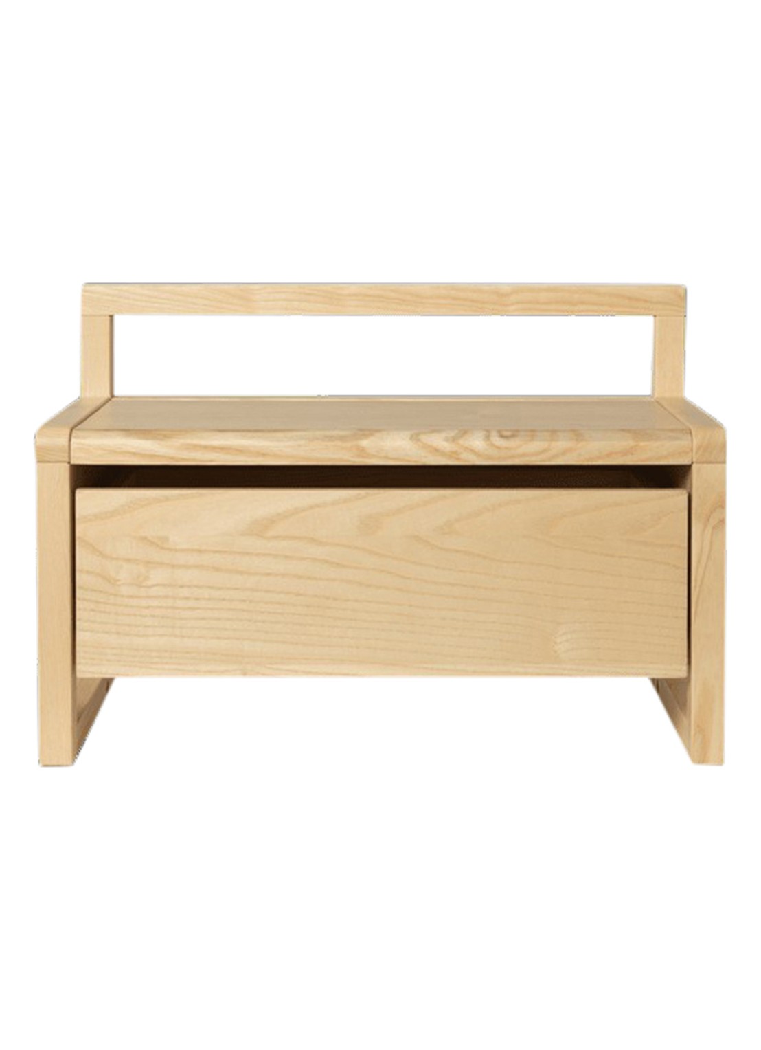 ferm LIVING Little Architect opbergbank - voorkant 2 lichtgrijs