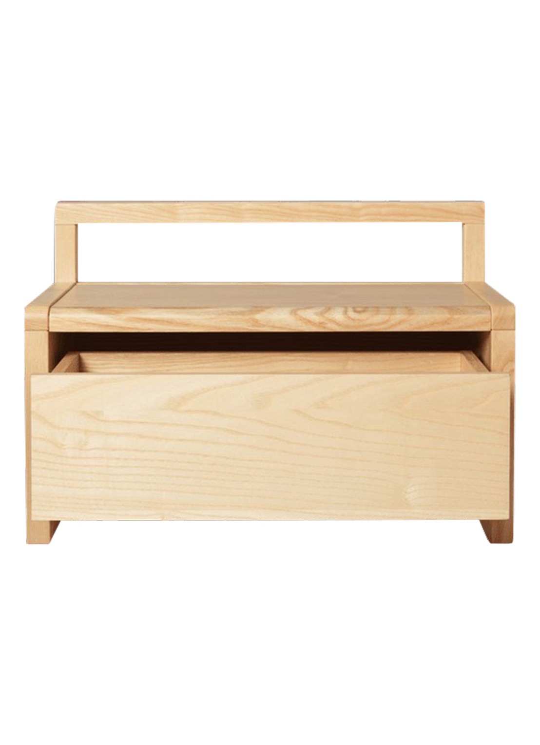 ferm LIVING Little Architect opbergbank - voorkant 3 lichtgrijs