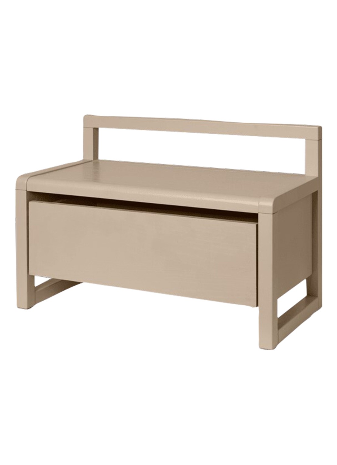 ferm LIVING Little Architect opbergbank - achterkant 2 ivoor