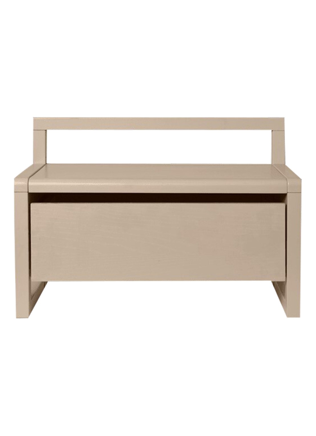 ferm LIVING Little Architect opbergbank - voorkant 3 ivoor