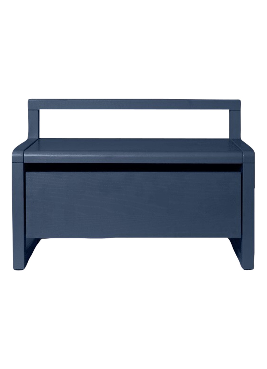 ferm LIVING Little Architect opbergbank - voorkant donkerblauw