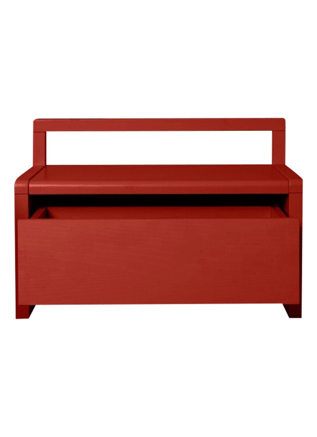 ferm LIVING Little Architect opbergbank - voorkant 2 rood