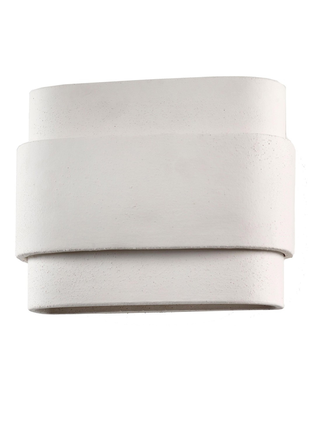 ferm LIVING Louis wandlamp - voorkant wit