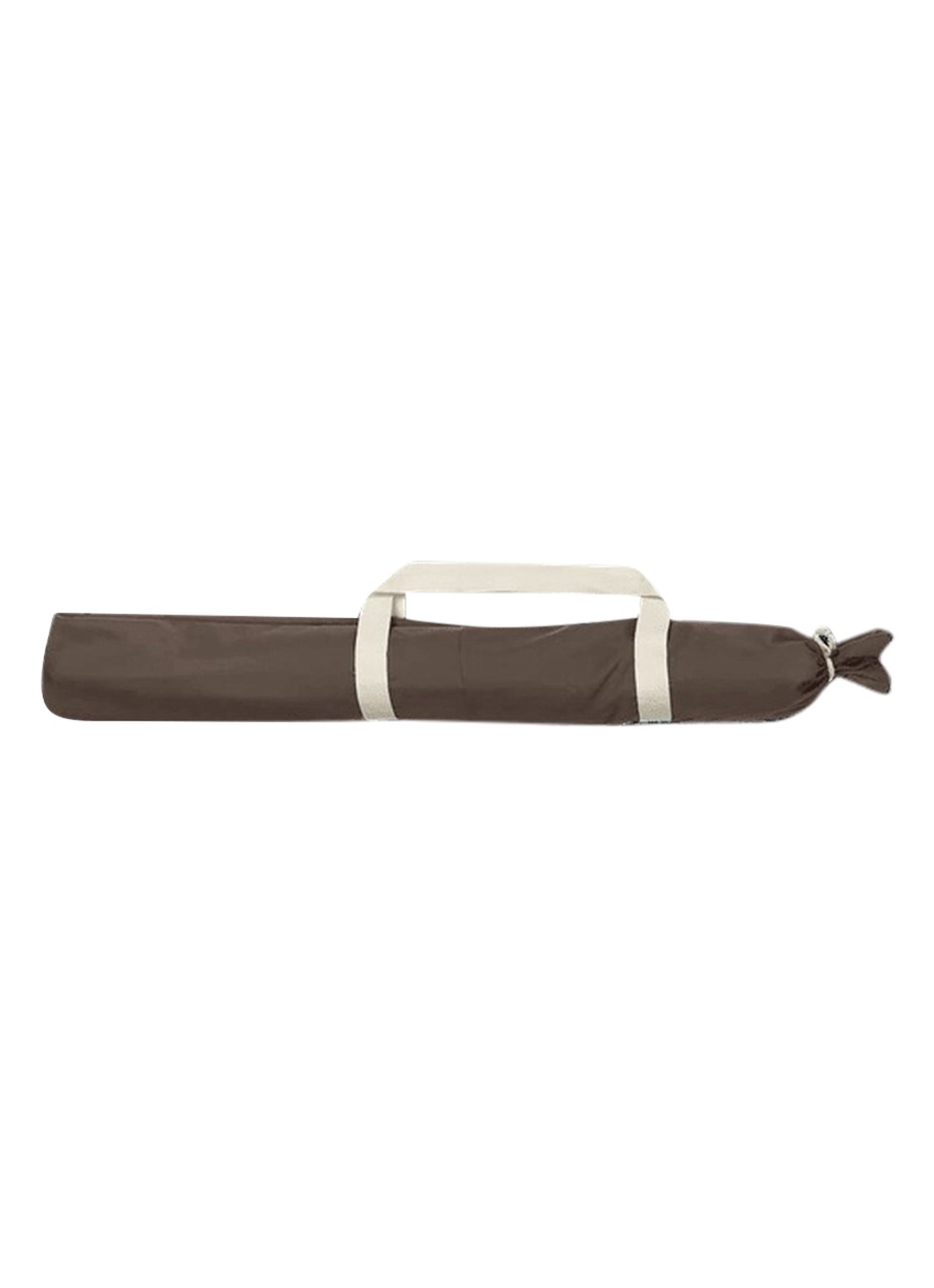 ferm LIVING Lull parasol 225 cm - achterkant 3 chocoladebruin