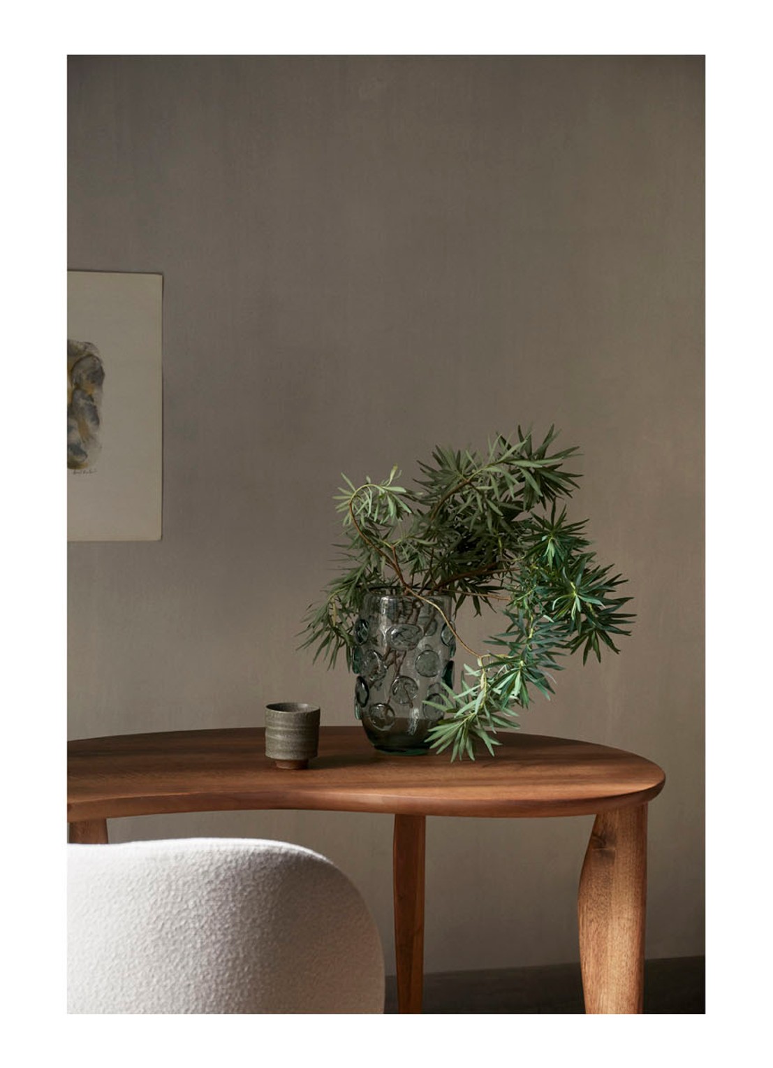 ferm LIVING Lump siervaas 17 cm - detail 3 groen