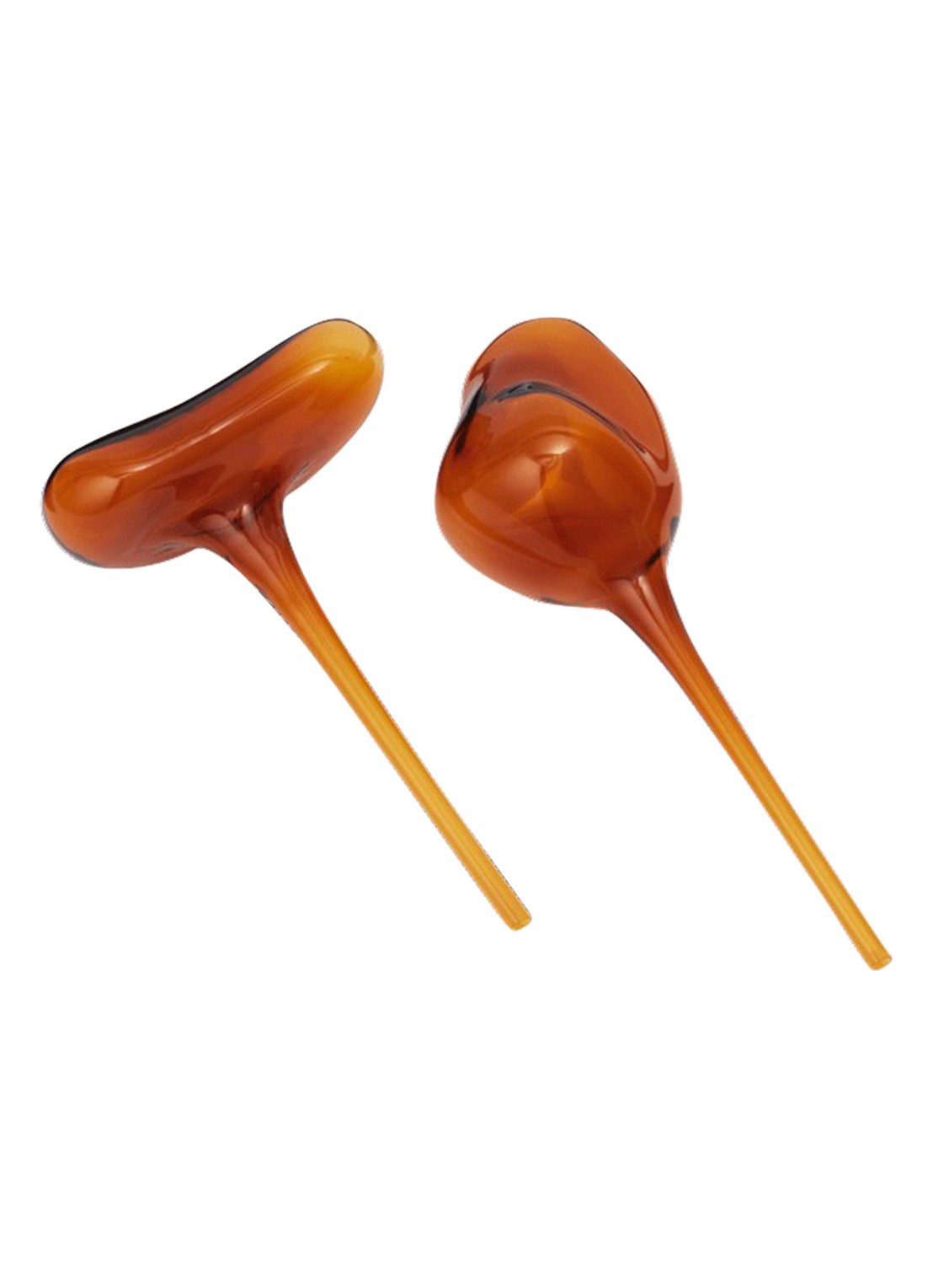 ferm LIVING Mercury waterdruppelaar set van 2 - voorkant oranje