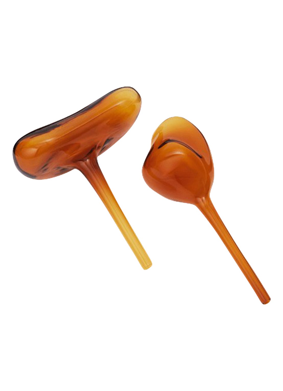 ferm LIVING Mercury waterdruppelaar set van 2 - voorkant oranje