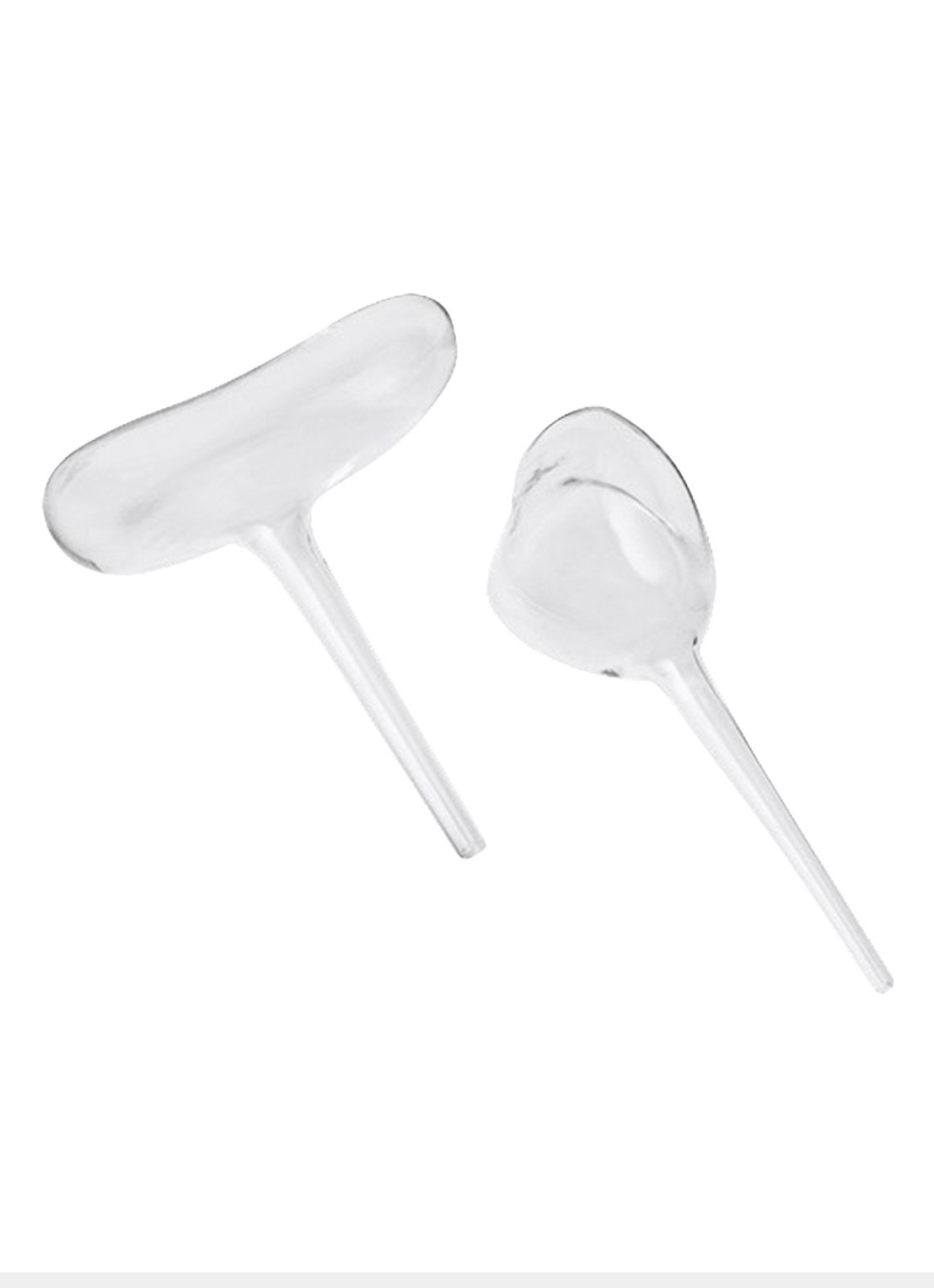ferm LIVING Mercury waterdruppelaar set van 2 - voorkant transparant