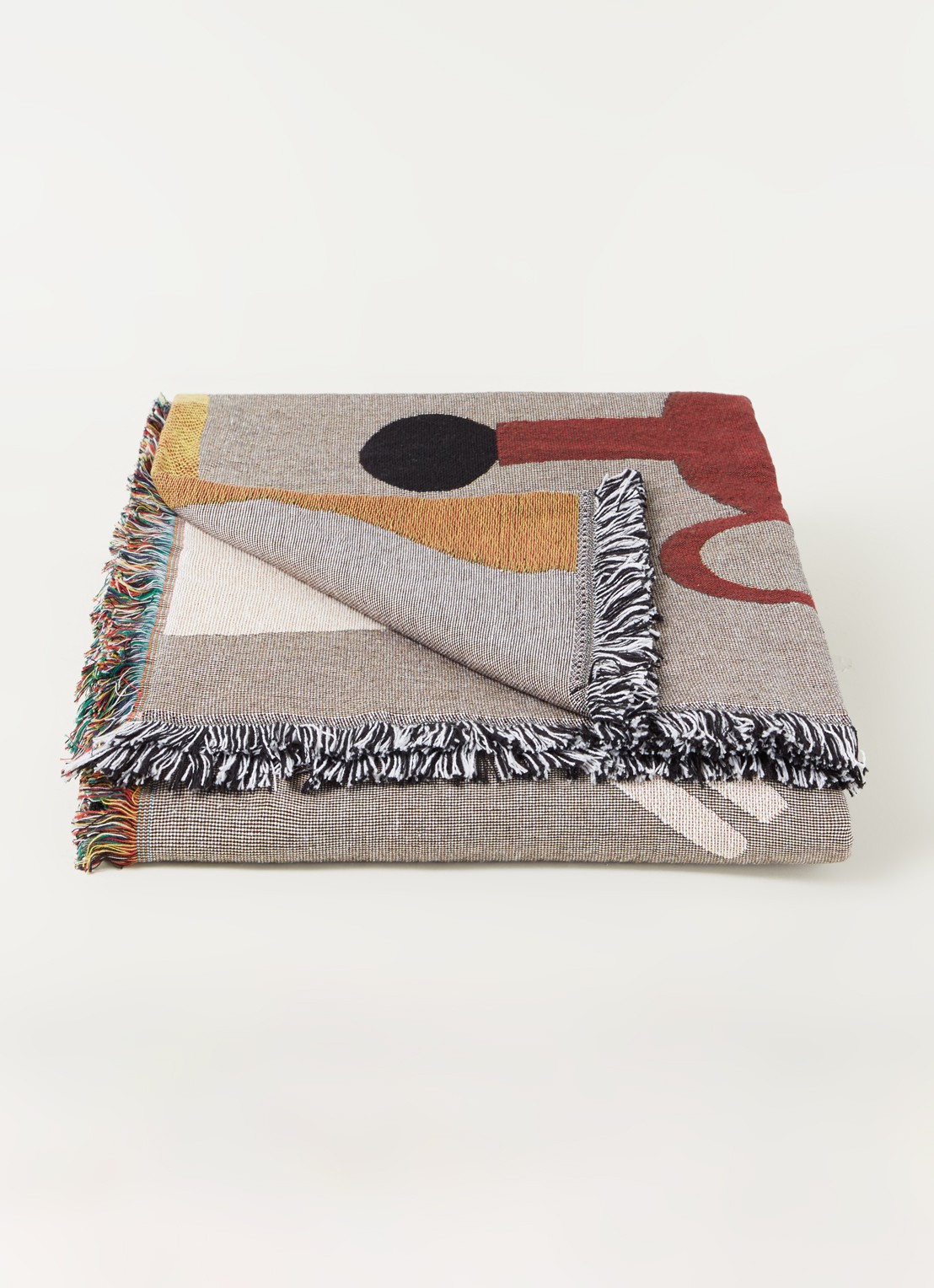 ferm LIVING Mirage plaid 170 x 120 cm - voorkant 2 grijs